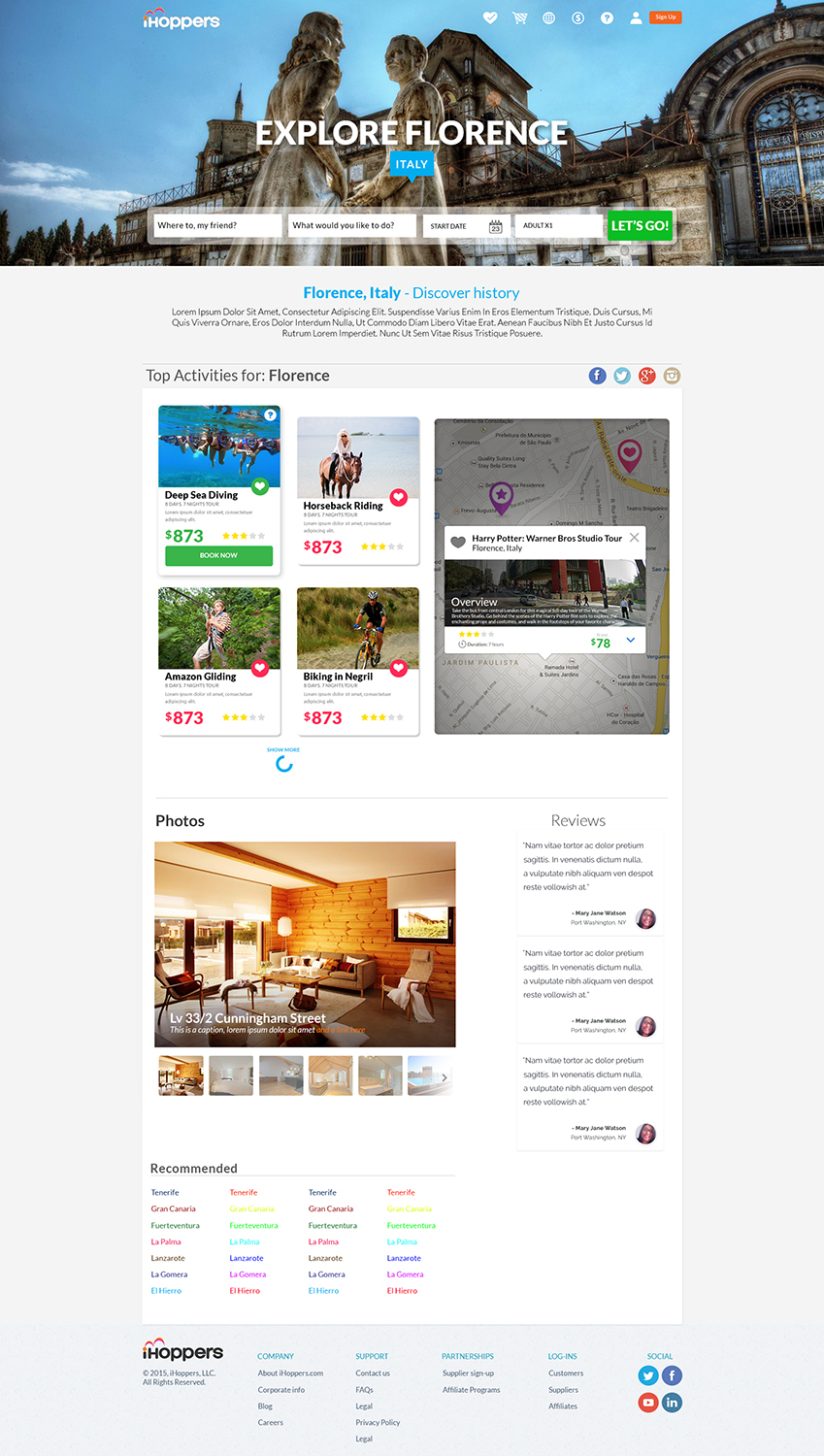 Web Design by insert name here for iHoppers S.L. | Design #8427891