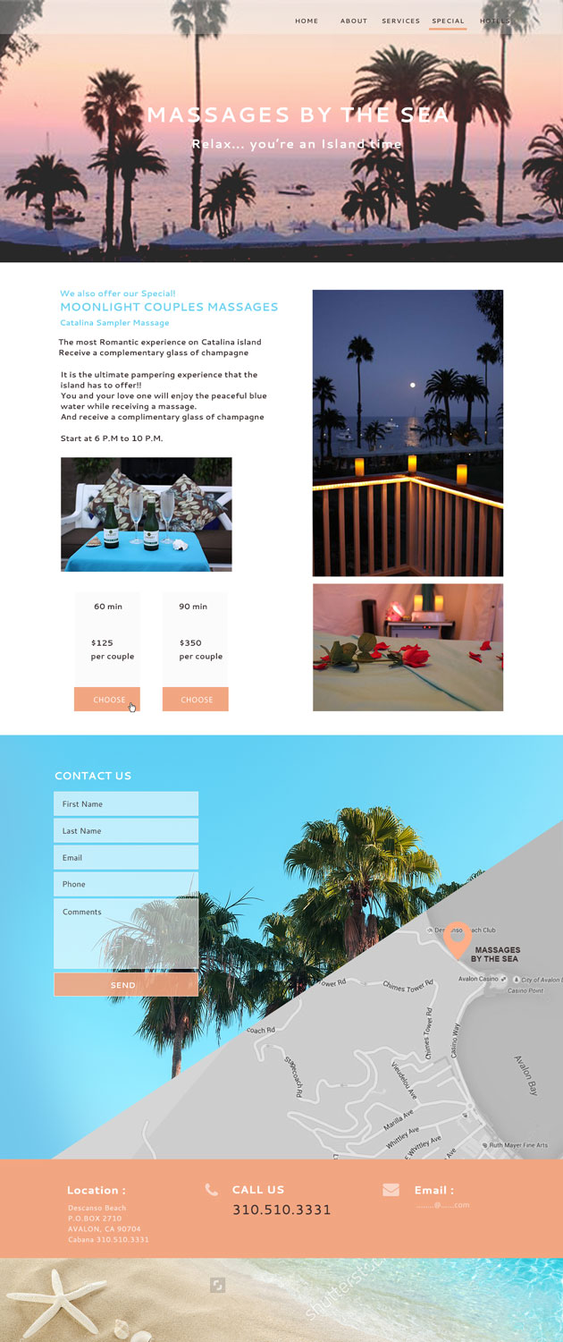 Modern, Bold, Massage  Design for Island breeze spa and salon by