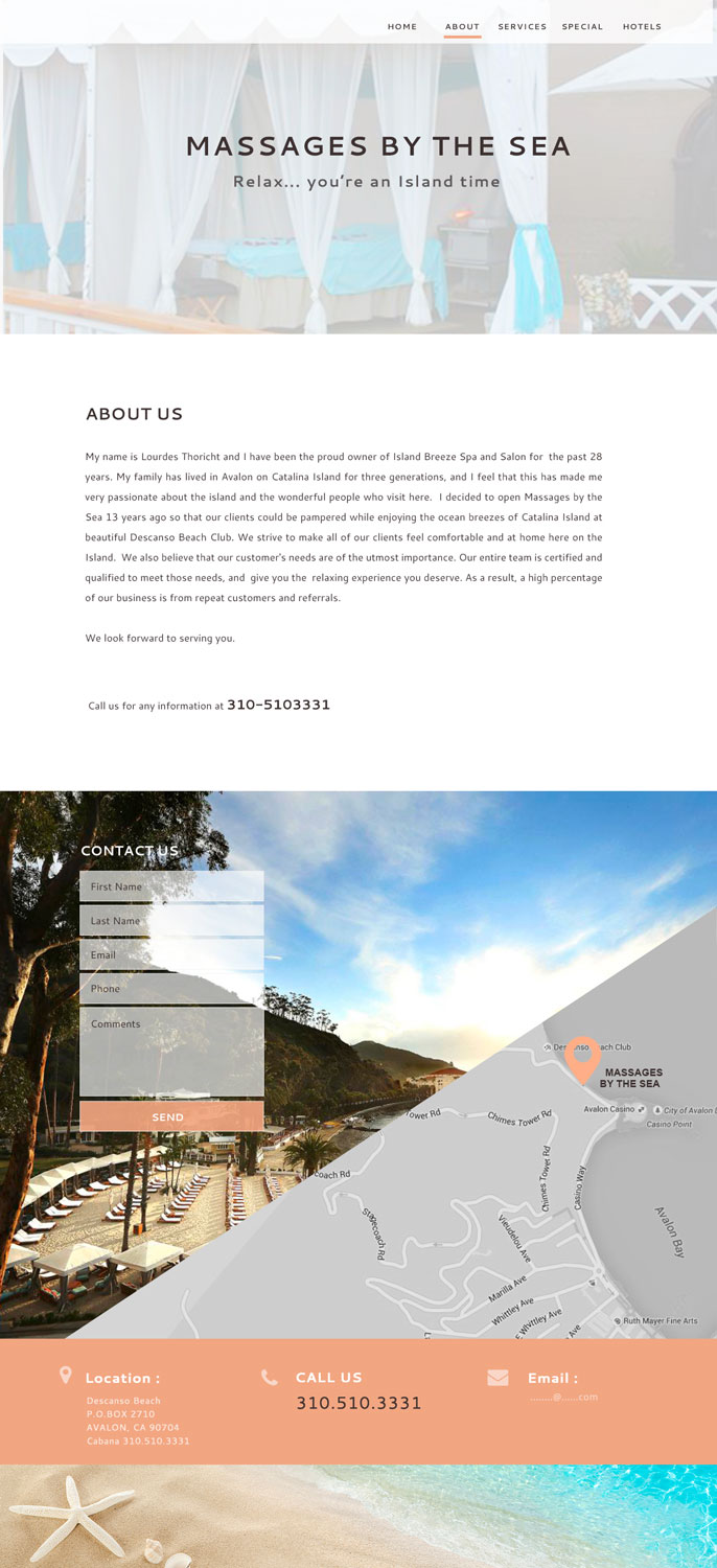 Modern, Bold, Massage  Design for Island breeze spa and salon by