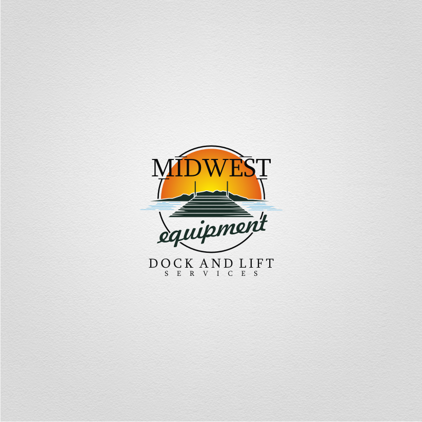 Logo Design by Arham Hidayat for Midwest Equipment, Dock and Lift | Design #8208443