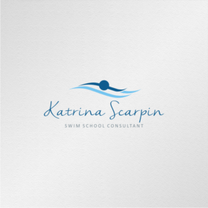 Katrina Scarpin: Swim School Consultant | Logo Design by Arham Hidayat