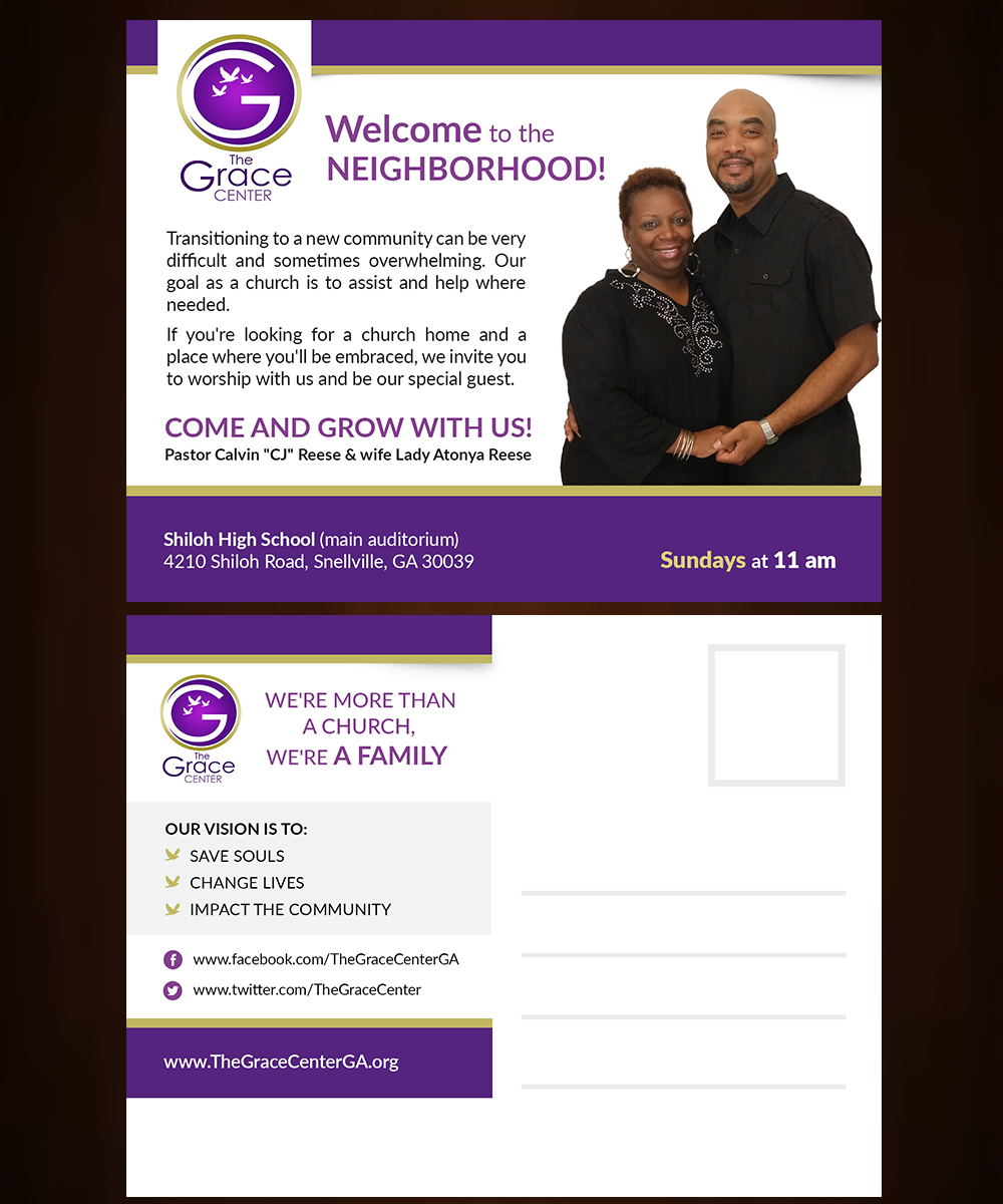 Postcard Design by Agora for this project | Design #8155028