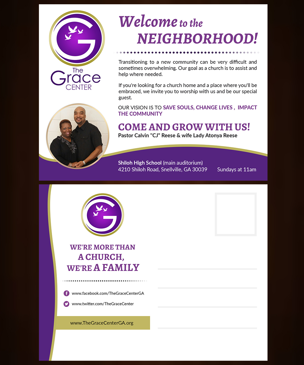 Postcard Design by Agora for this project | Design #8155408