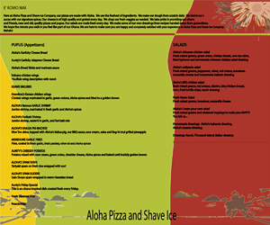 Menu Design by Dezign by Elite