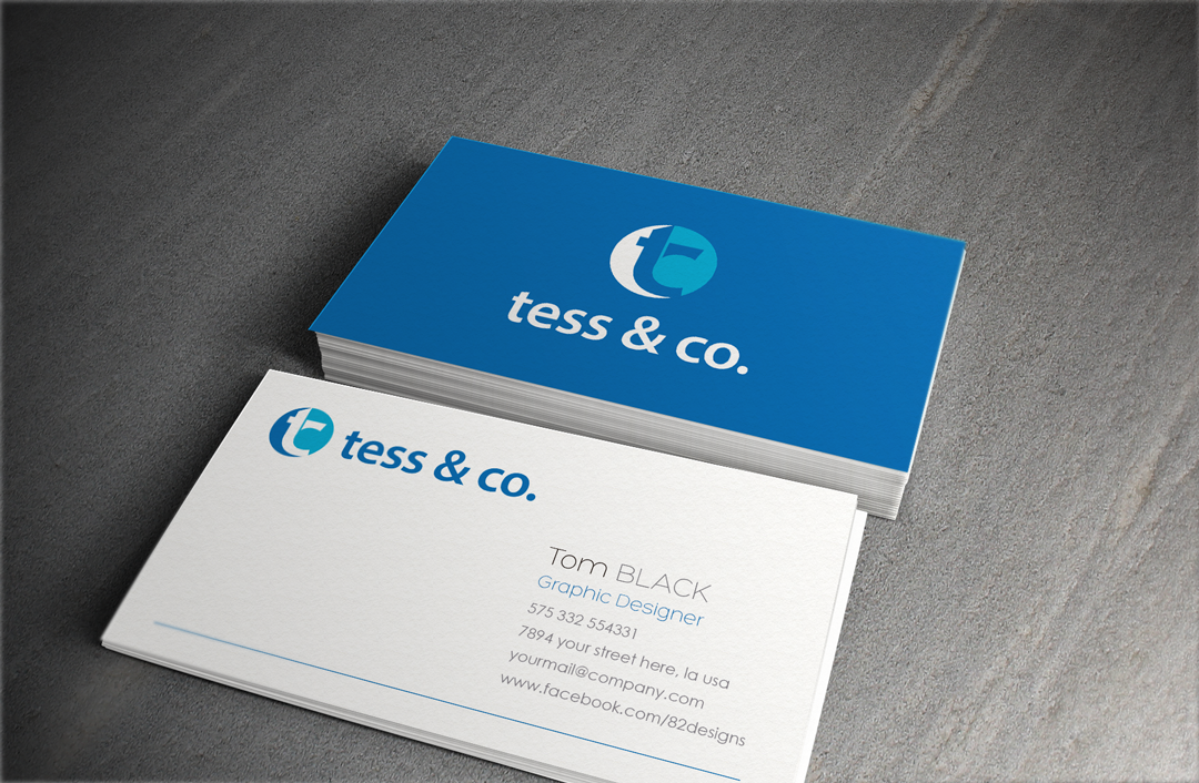 Logo Design by mvillamin for tess & co. | Design #7992635