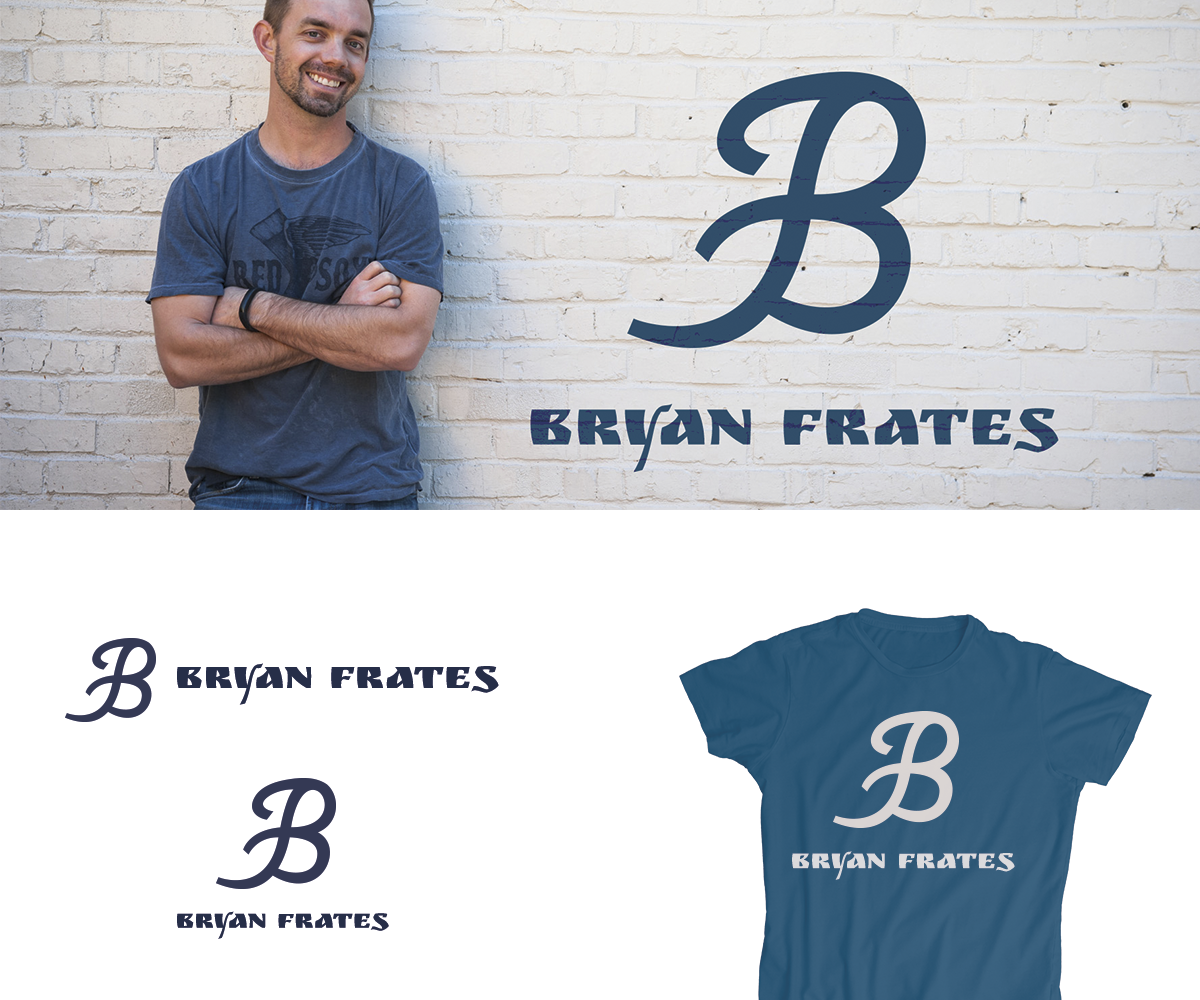 Diseño de Logo por Andrés Sebastián para Bryan Frates Music | Diseño #9464936
