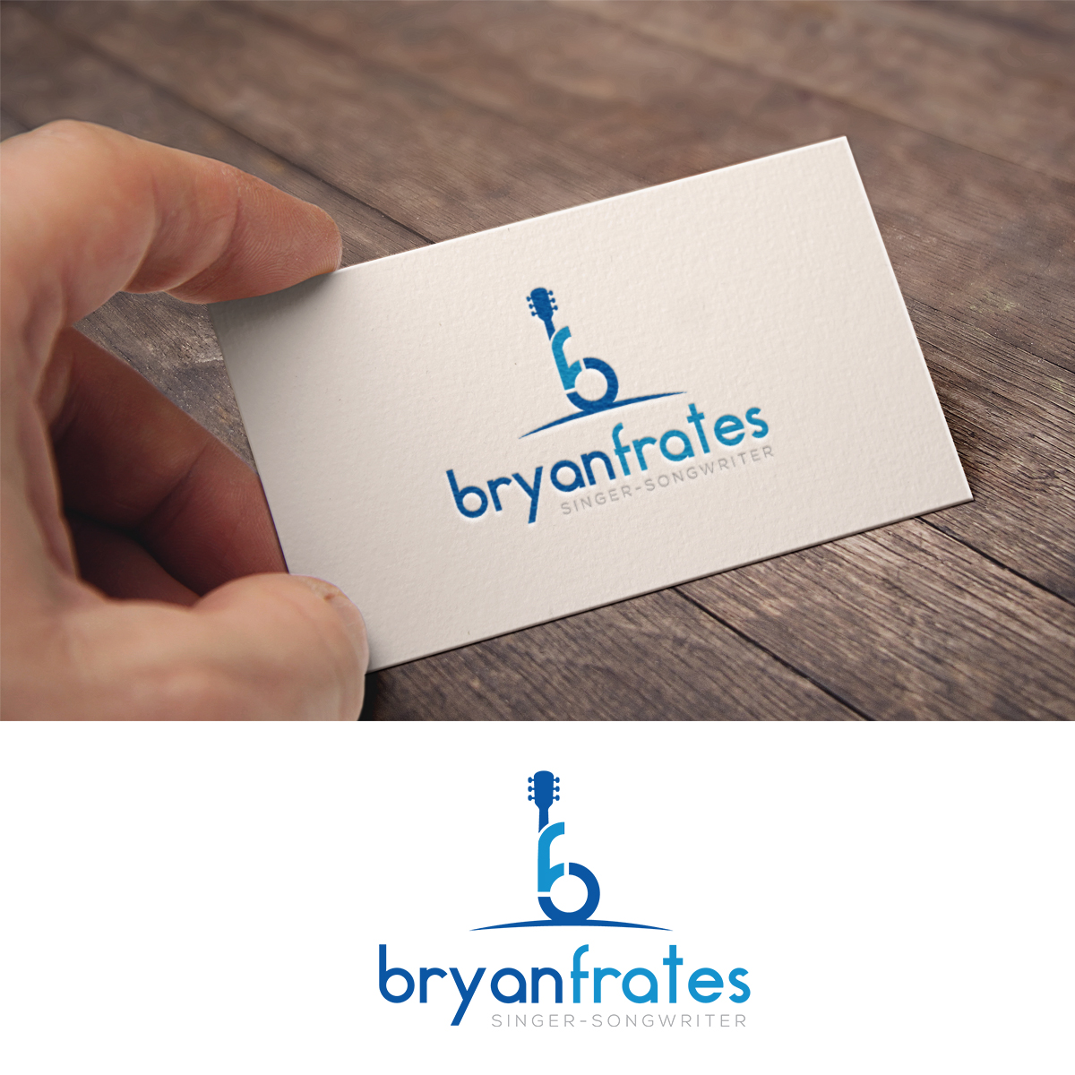Logo Design by Sathyakumar.G for Bryan Frates Music | Design #9515748