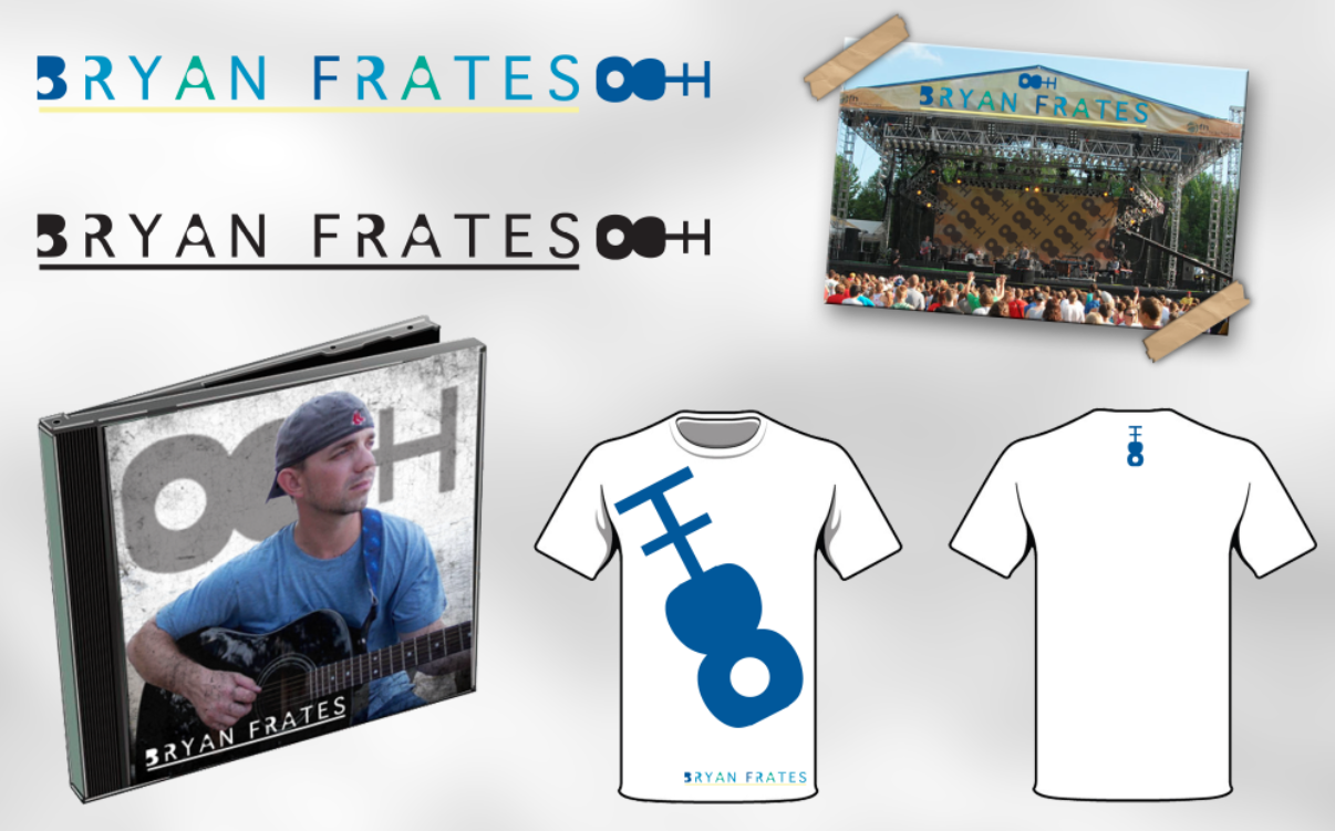 Diseño de Logo por azza883 para Bryan Frates Music | Diseño #9309275