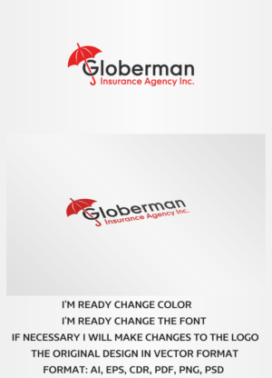 Logo-Design von artsterdam für Globerman Insurance | Design: #7987638