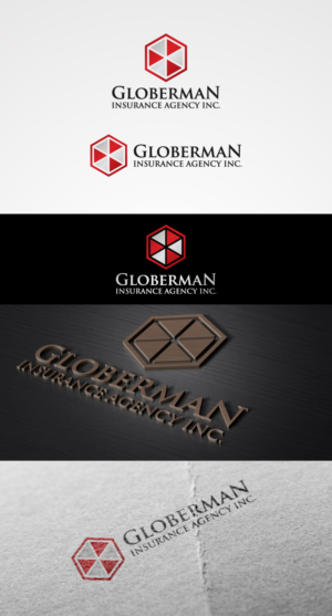 Logo Design by ZoneCraft Graphics for Globerman Insurance | Design #8054900