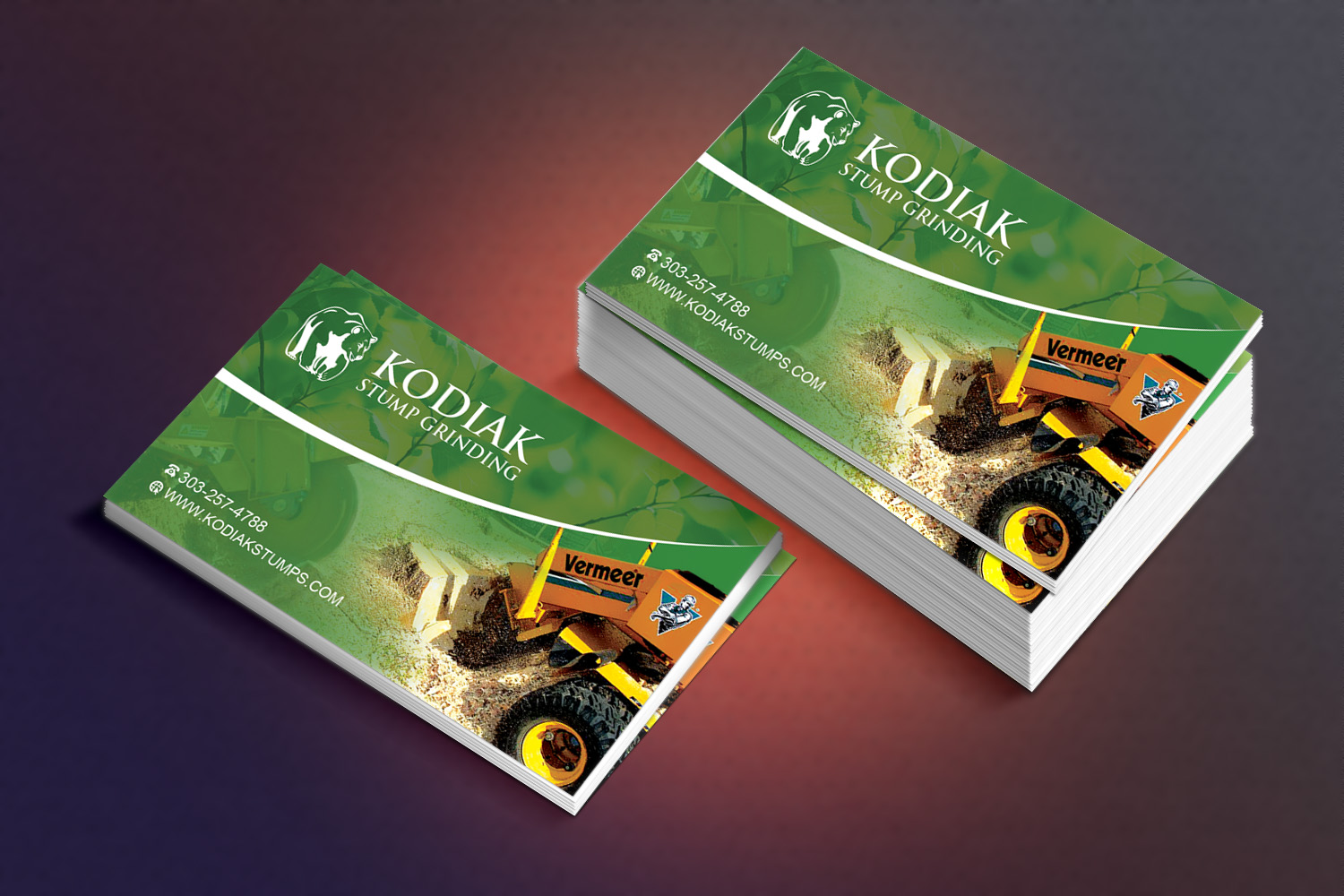 Design de Carte de Visite par Sandaruwan pour Kodiak Stump Grinding | Design #8007249