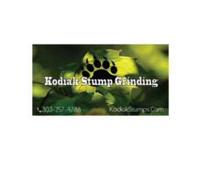 Diseño de Tarjeta de Presentación por veena16 para Kodiak Stump Grinding | Diseño: #7985889