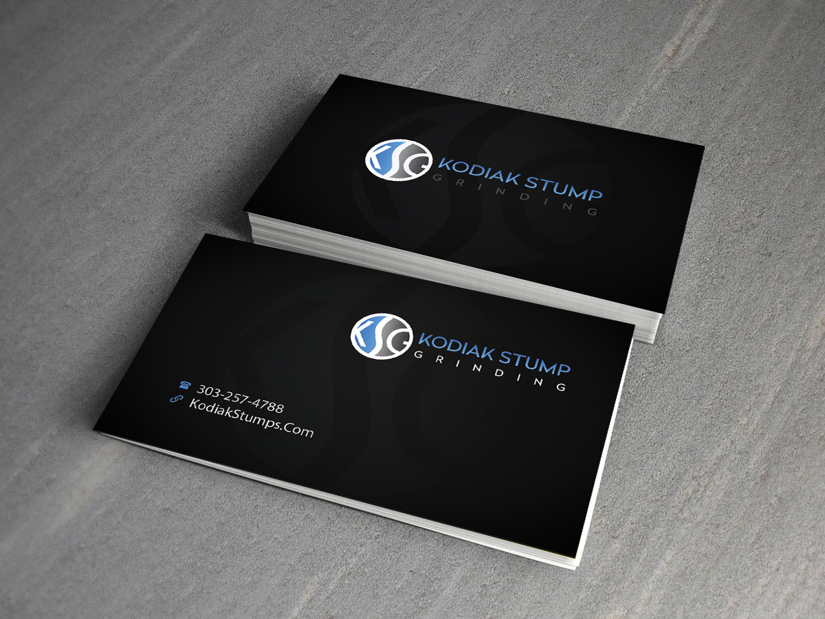 Diseño de Tarjeta de Presentación por Creations Box 2015 para Kodiak Stump Grinding | Diseño #7997050