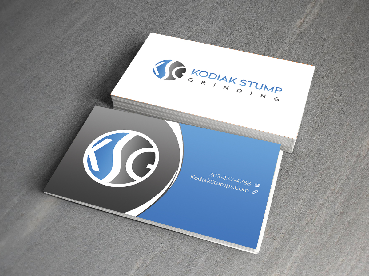 Diseño de Tarjeta de Presentación por Creations Box 2015 para Kodiak Stump Grinding | Diseño #7997052