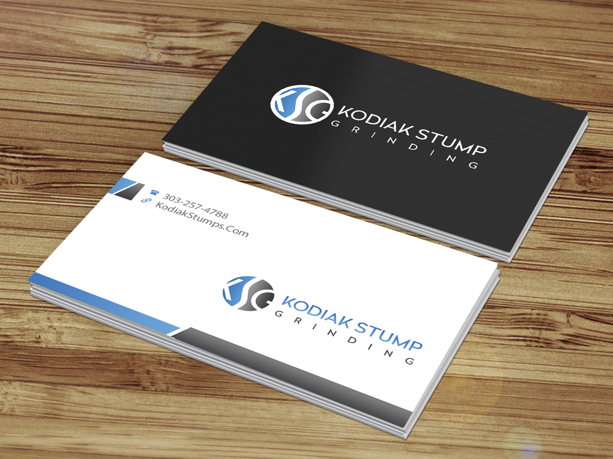 Diseño de Tarjeta de Presentación por Creations Box 2015 para Kodiak Stump Grinding | Diseño #7997053