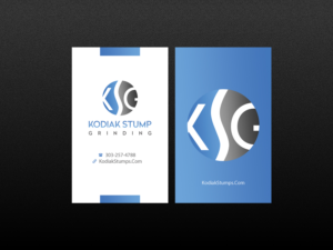 Diseño de Tarjeta de Presentación por Creations Box 2015 para Kodiak Stump Grinding | Diseño: #7997055