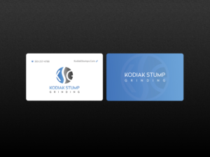 Business Card Design by Creations Box 2015 for Kodiak Stump Grinding | Design: #7997057