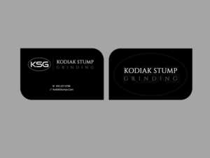 Business Card Design by Creations Box 2015 for Kodiak Stump Grinding | Design: #7997060