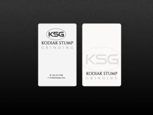 Business Card Design by Creations Box 2015 for Kodiak Stump Grinding | Design: #7997063