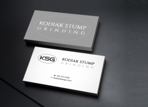Business Card Design by Creations Box 2015 for Kodiak Stump Grinding | Design: #7997067