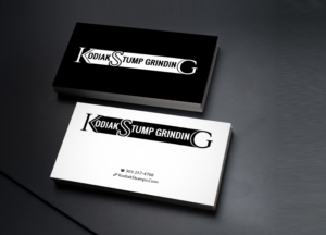 Business Card Design by Creations Box 2015 for Kodiak Stump Grinding | Design: #7997068