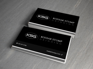 Business Card Design by Creations Box 2015 for Kodiak Stump Grinding | Design: #7997069