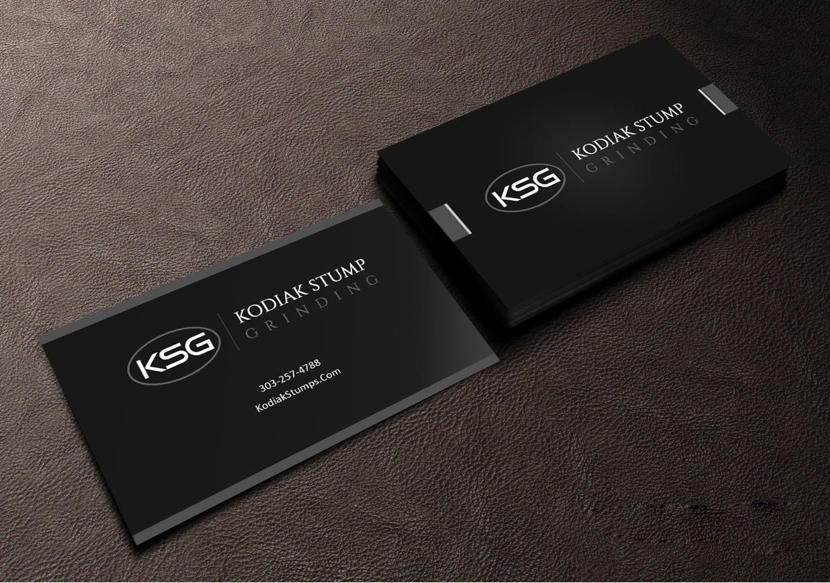 Business Card Design by Creations Box 2015 for Kodiak Stump Grinding | Design #7997071