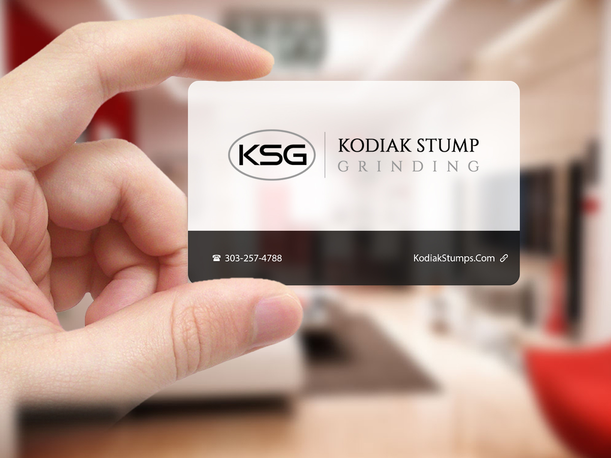 Business Card Design by Creations Box 2015 for Kodiak Stump Grinding | Design #7997073