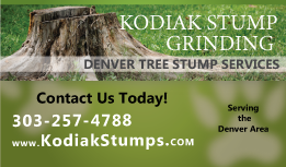 Business Card Design by Tapdesignz  for Kodiak Stump Grinding | Design #7985790