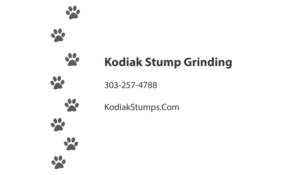 Business Card Design by lukas.meszaros for Kodiak Stump Grinding | Design: #7987247