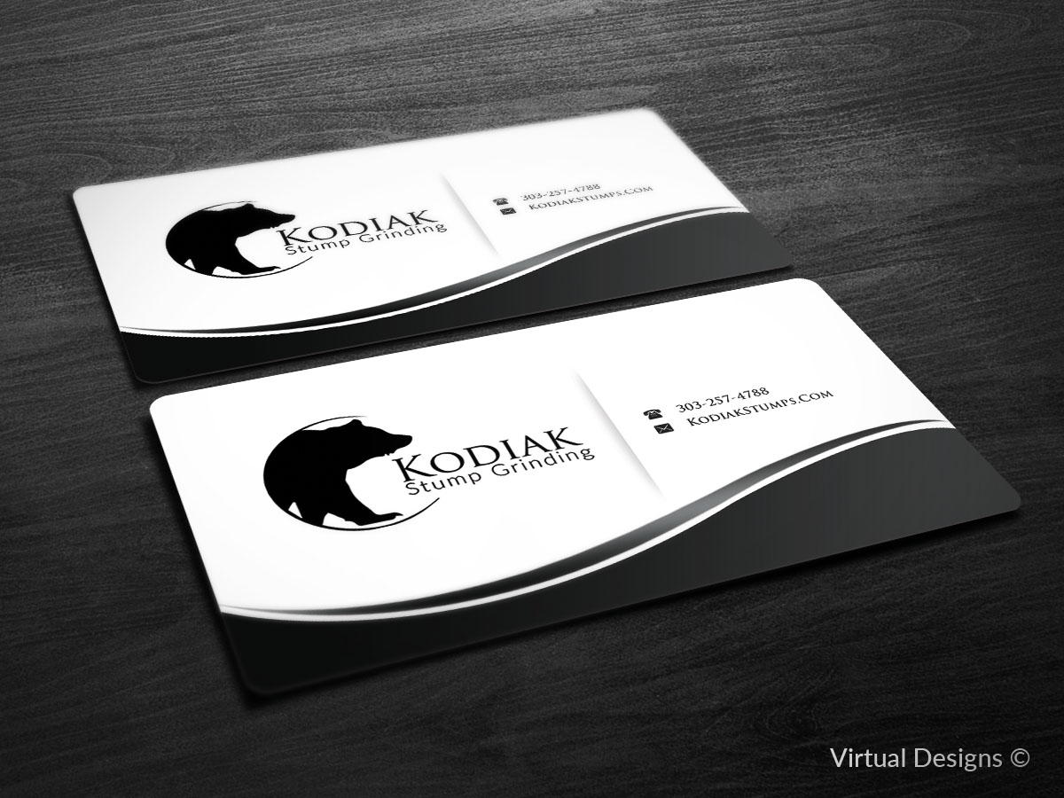 Diseño de Tarjeta de Presentación por SyncFuse™ Solutions para Kodiak Stump Grinding | Diseño #8006638