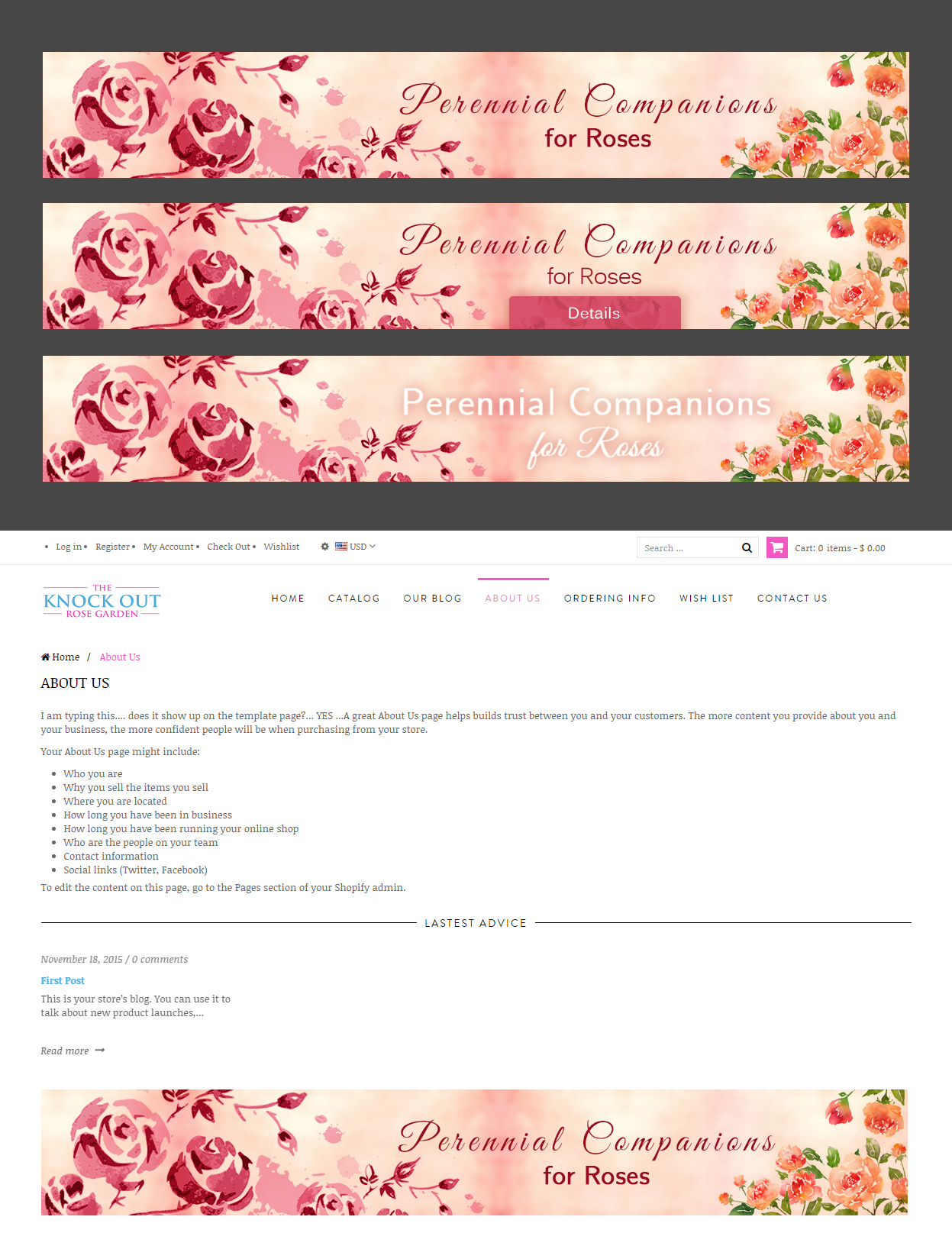 Banner-Design von Rajenny für Garden and Lifestyle LLC | Design #8517016