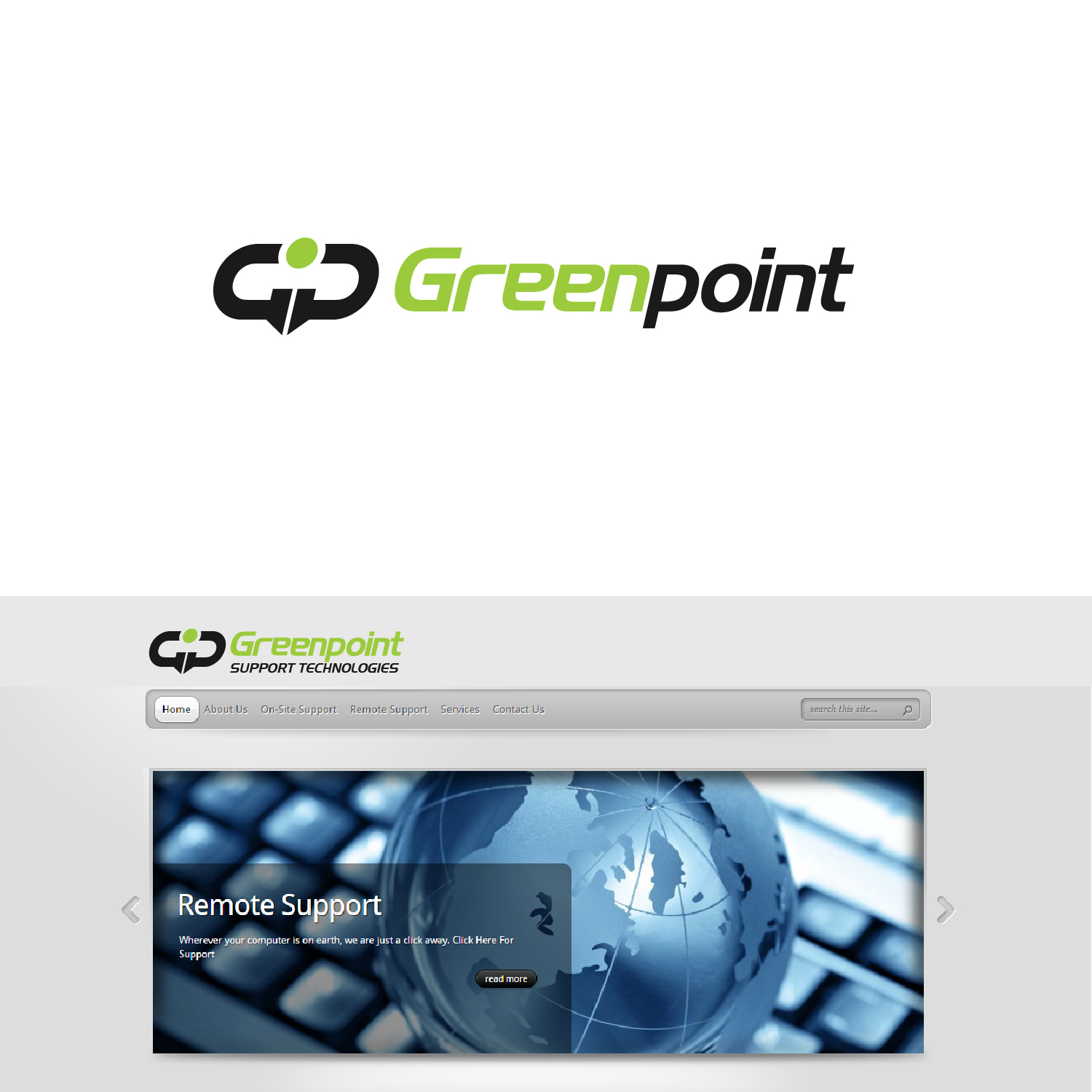 Logo Design by pitulas for Greenpoint Support Technologies | Design #8385081