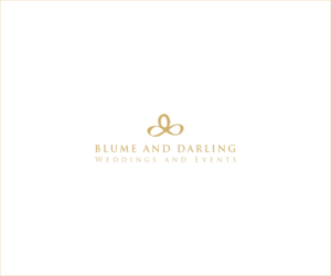 Blume and Darling Weddings and Events | Logo-Design von Mandarina