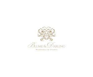 Blume and Darling Weddings and Events | Logo-Design von Dzains
