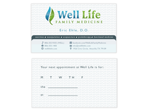 Business Card Design by green