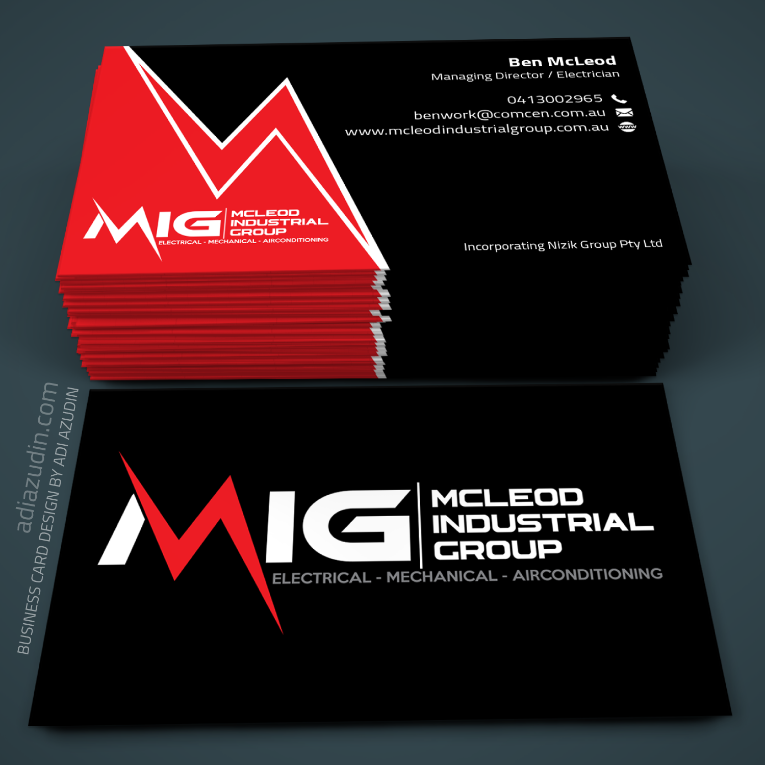 Business Card Design by adiazudin for this project | Design #7988856