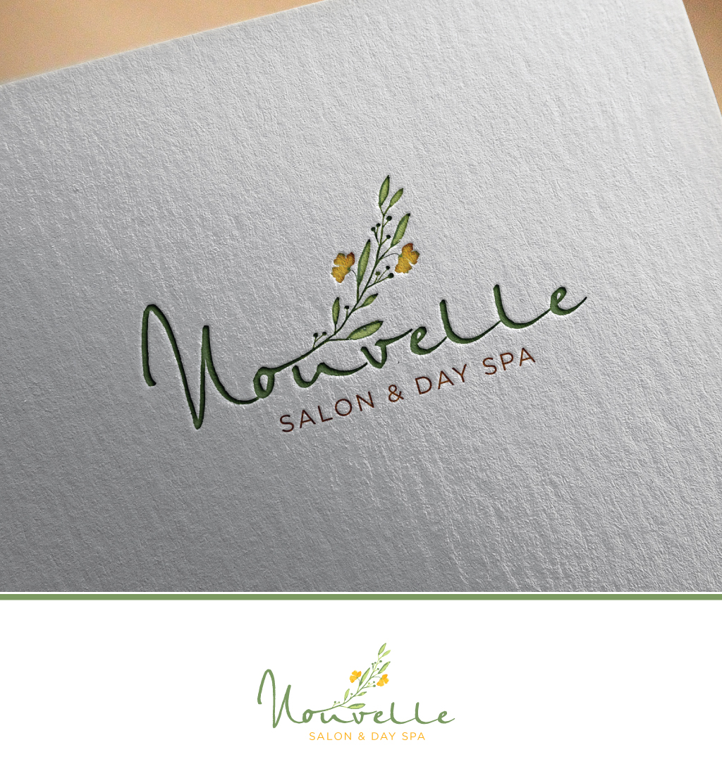 Logo Design by ultramarin for Nouvelle Salon & Day Spa | Design #8004333