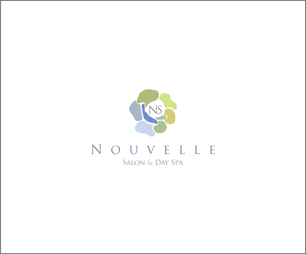 Logo Design by Mandarina for Nouvelle Salon & Day Spa | Design #8410964