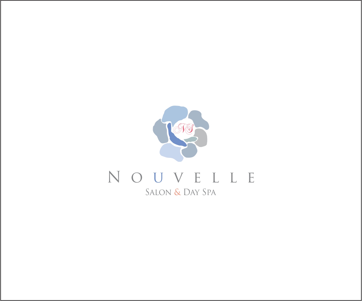 Logo Design by Mandarina for Nouvelle Salon & Day Spa | Design #8420827