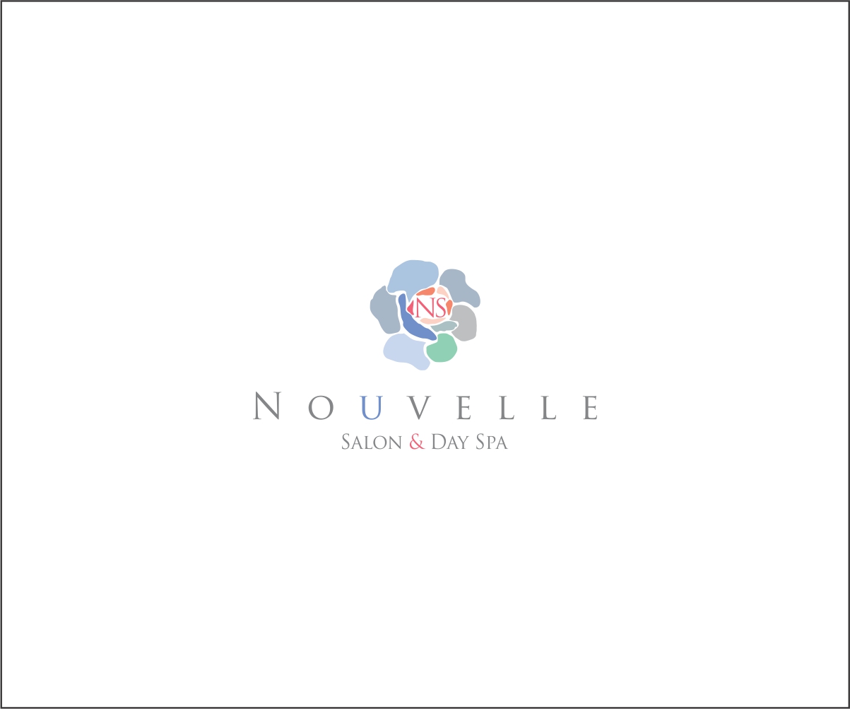Logo Design by Mandarina for Nouvelle Salon & Day Spa | Design #8449191