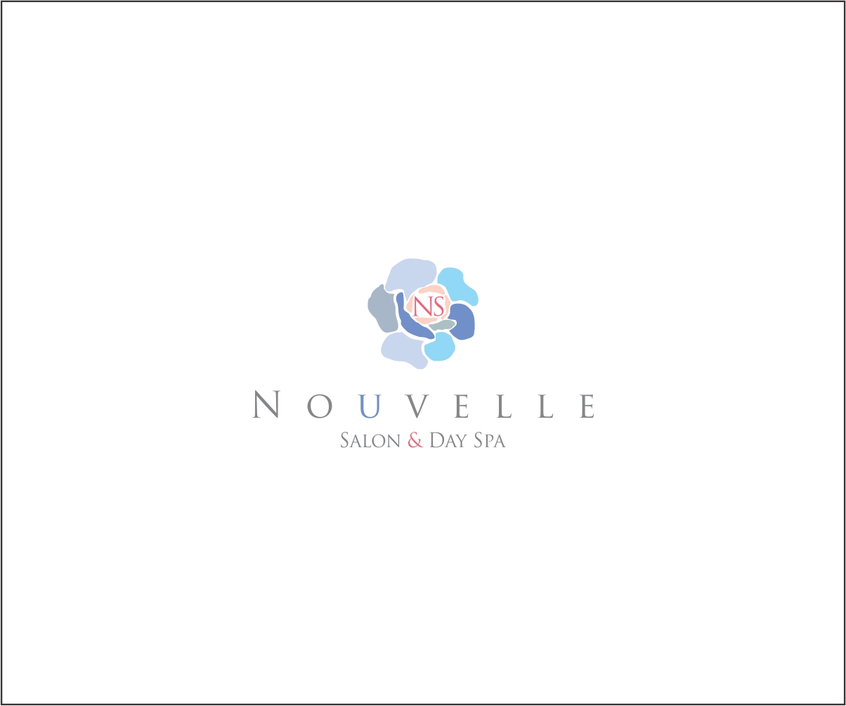 Logo Design by Mandarina for Nouvelle Salon & Day Spa | Design #8449192