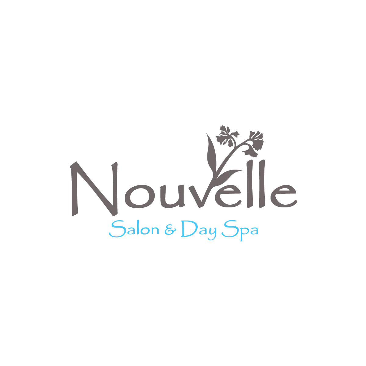 Diseño de Logo por pinkeart para Nouvelle Salon & Day Spa | Diseño #8208152