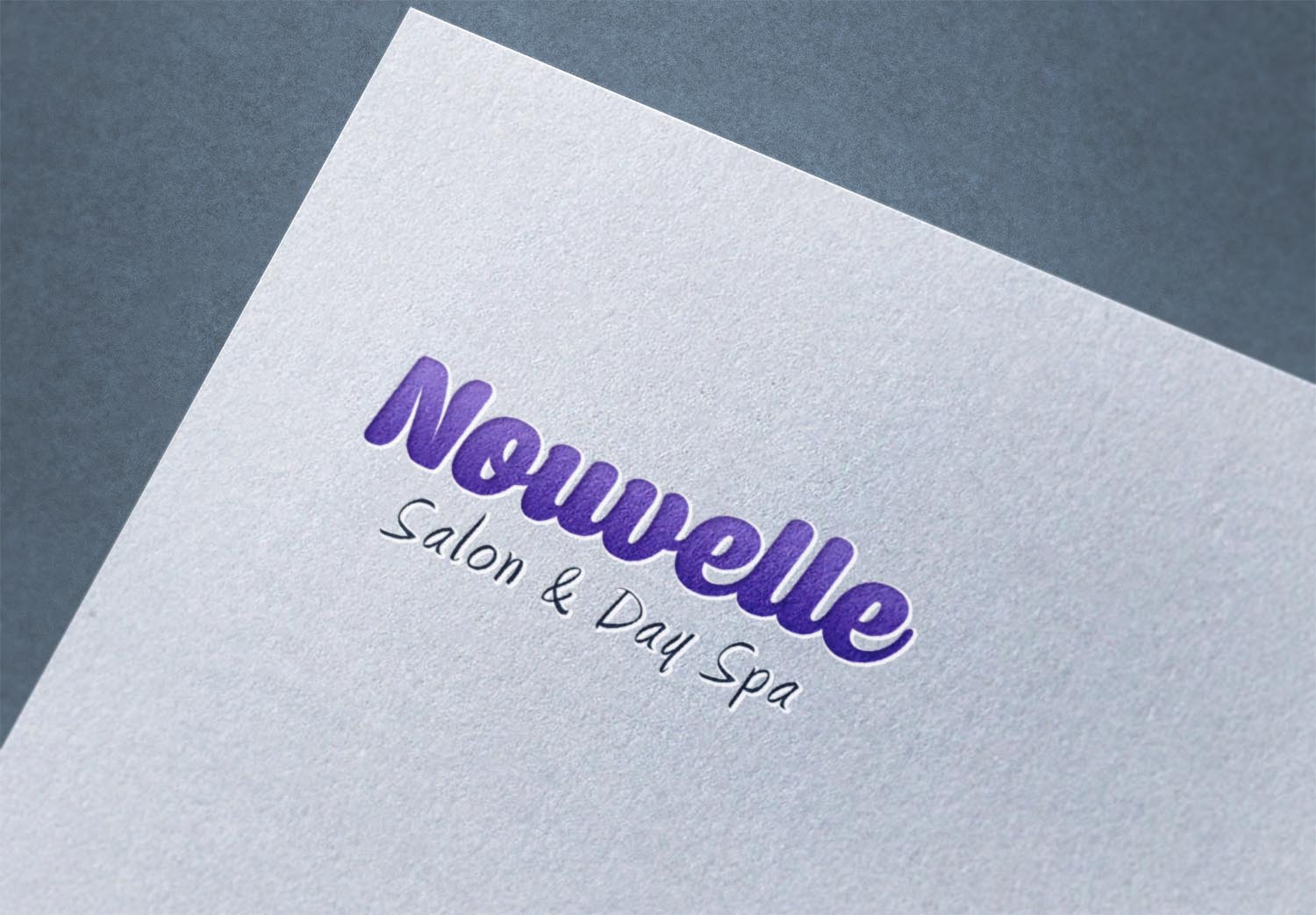 Logo Design by stelian for Nouvelle Salon & Day Spa | Design #8171038
