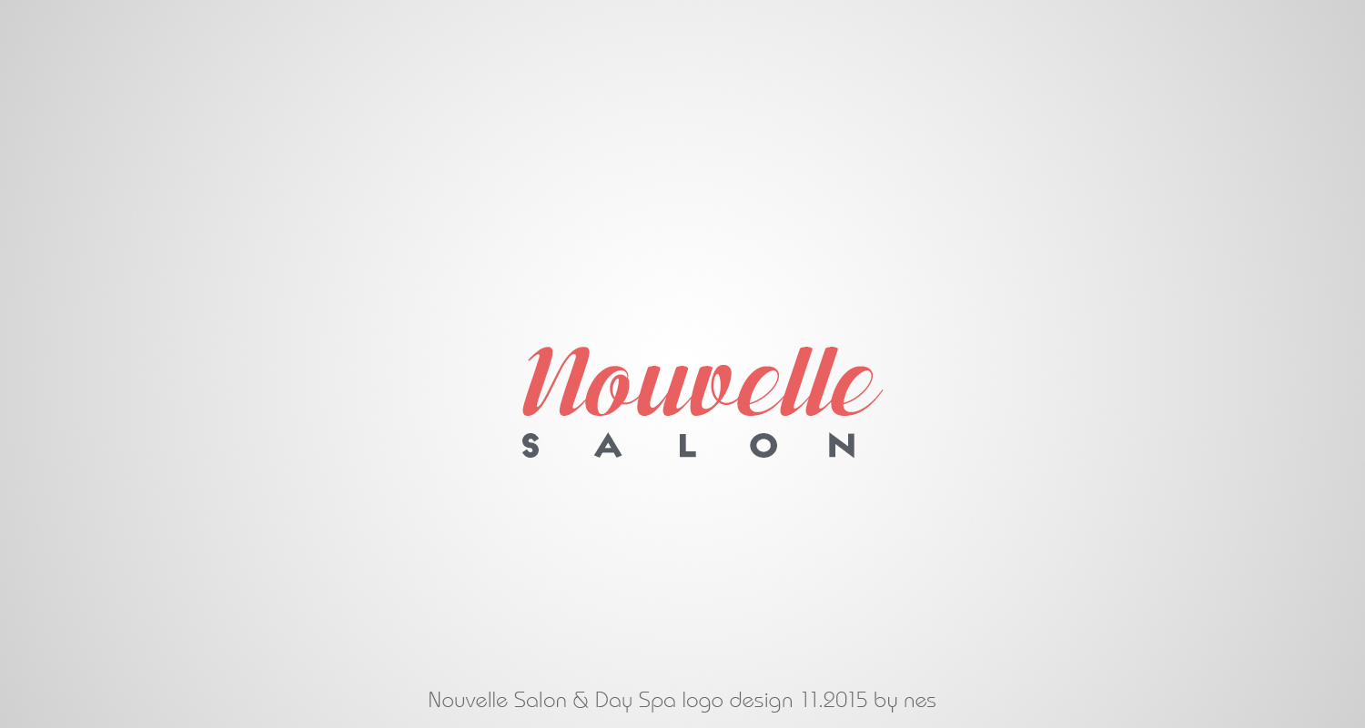 Logo Design by stelian for Nouvelle Salon & Day Spa | Design #8171059