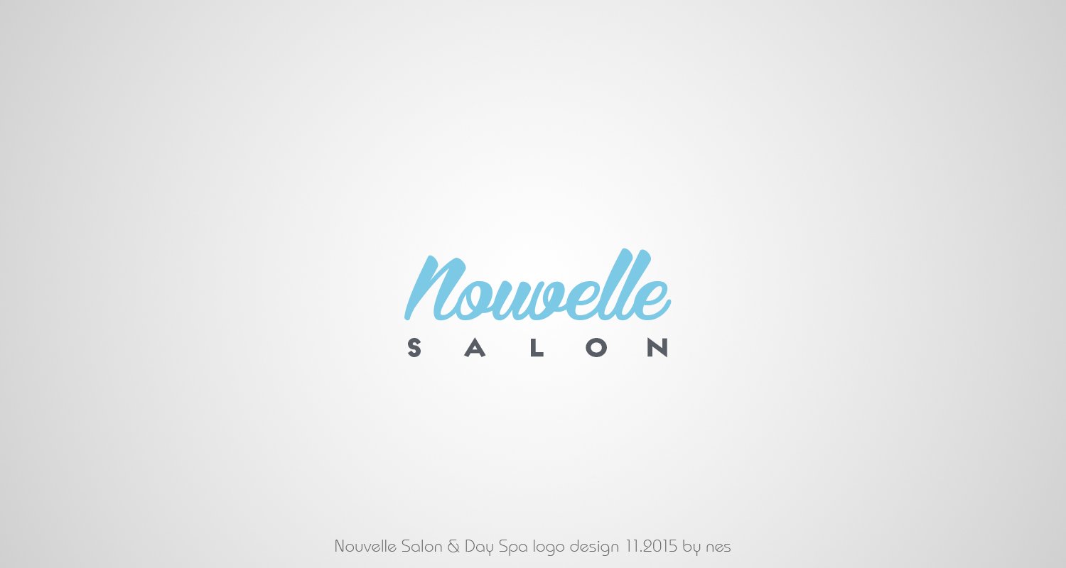 Logo Design by stelian for Nouvelle Salon & Day Spa | Design #8171069
