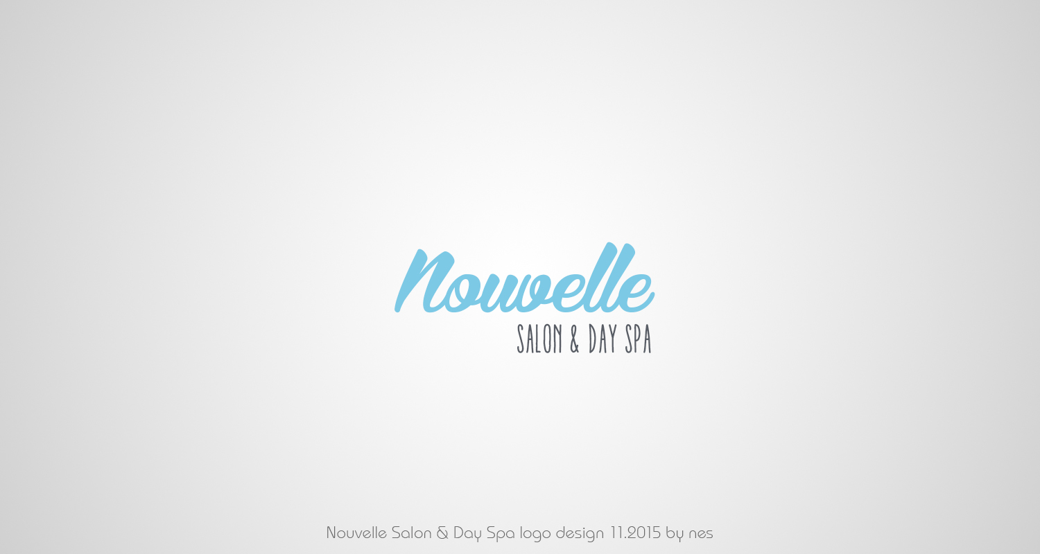 Logo Design by stelian for Nouvelle Salon & Day Spa | Design #8171070