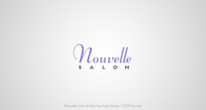 Logo Design by stelian for Nouvelle Salon & Day Spa | Design: #8171071