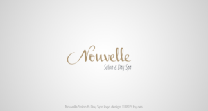 Logo Design by stelian for Nouvelle Salon & Day Spa | Design: #8171078
