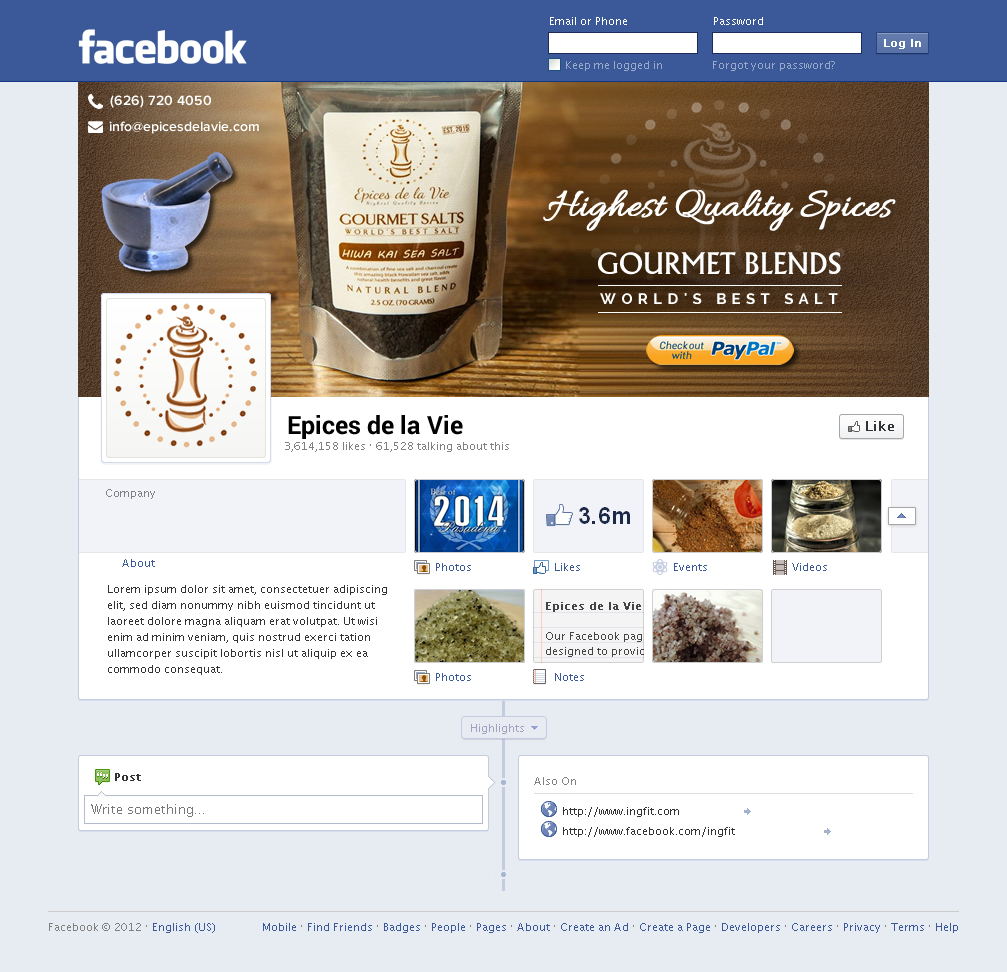 Facebook Design by Sbss for this project | Design #8399926